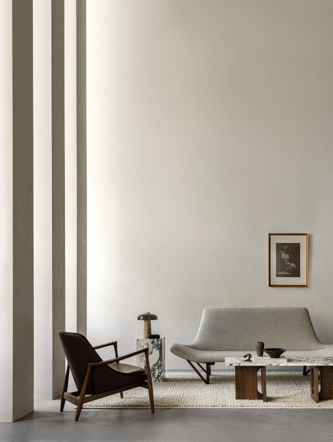 Reverse Tischleuchte Schwarz Audo Copenhagen