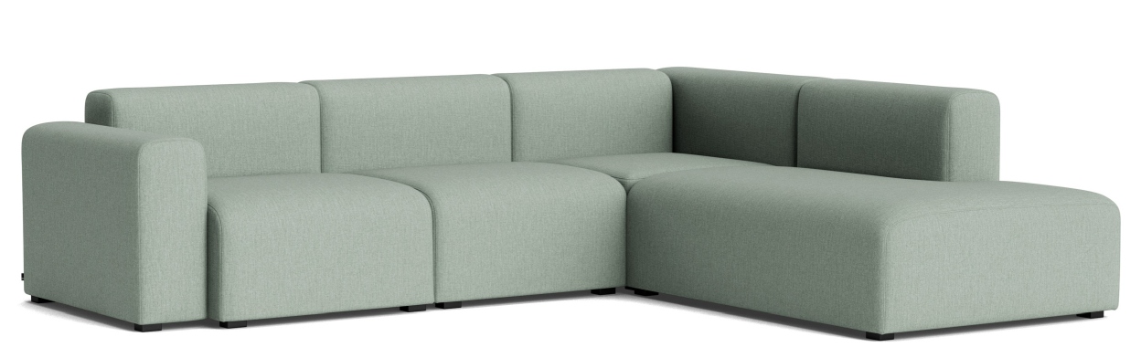 Mags Sofa Corner Combination 2 Low Armrest mit Armlehne rechts Hay Stoff Metaphor 023