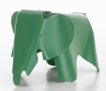 Eames Elephant Small klein RE Vitra Smaragd