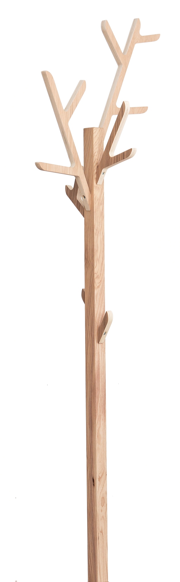 Ambroise Garderobenständer aus Eiche natur von Hartô, moderner Kleiderständer aus Holz.