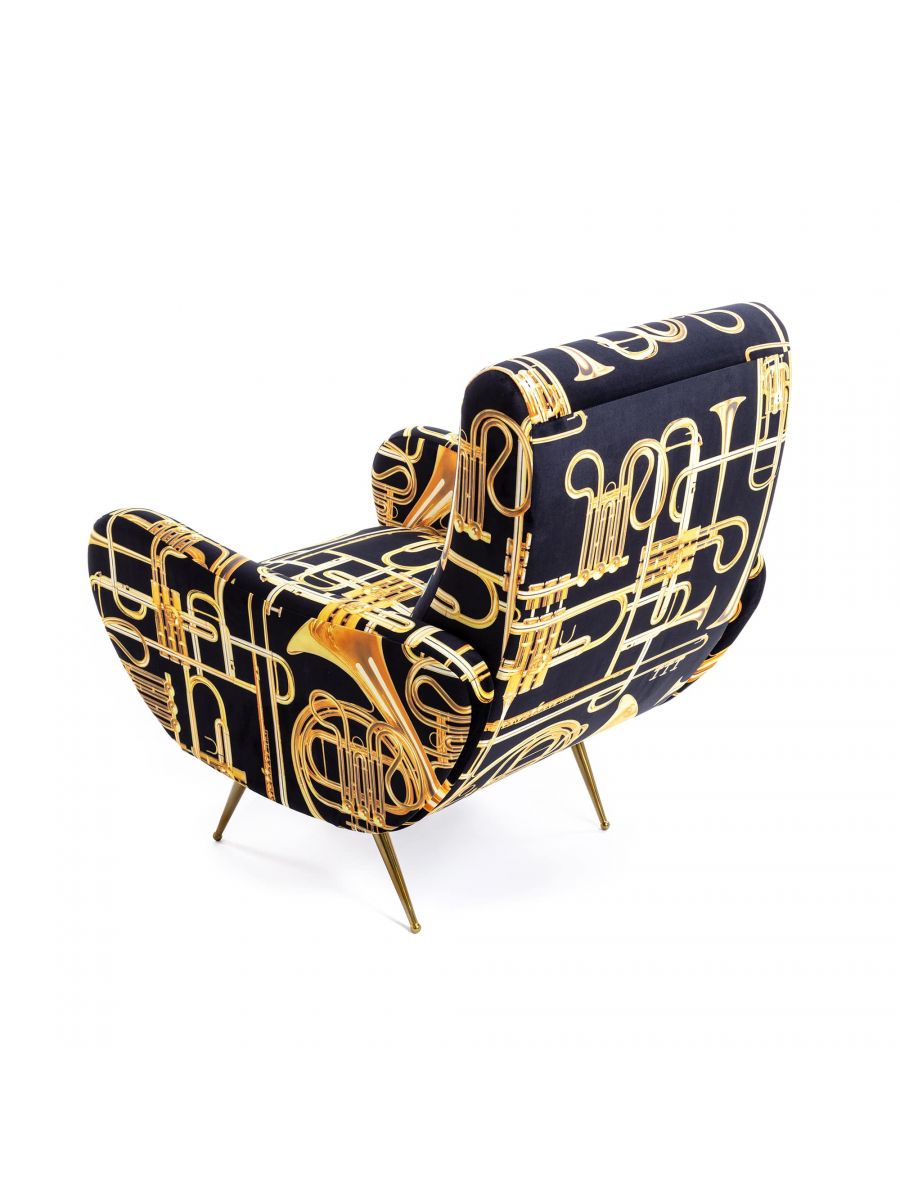 Toiletpaper Sessel Trumpets Seletti