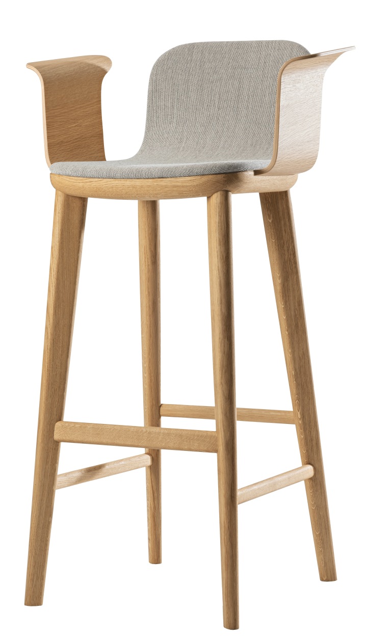 Aeon Comfort Barstool Barhocker mit Armlehnen Vollgepolstert Zeitraum