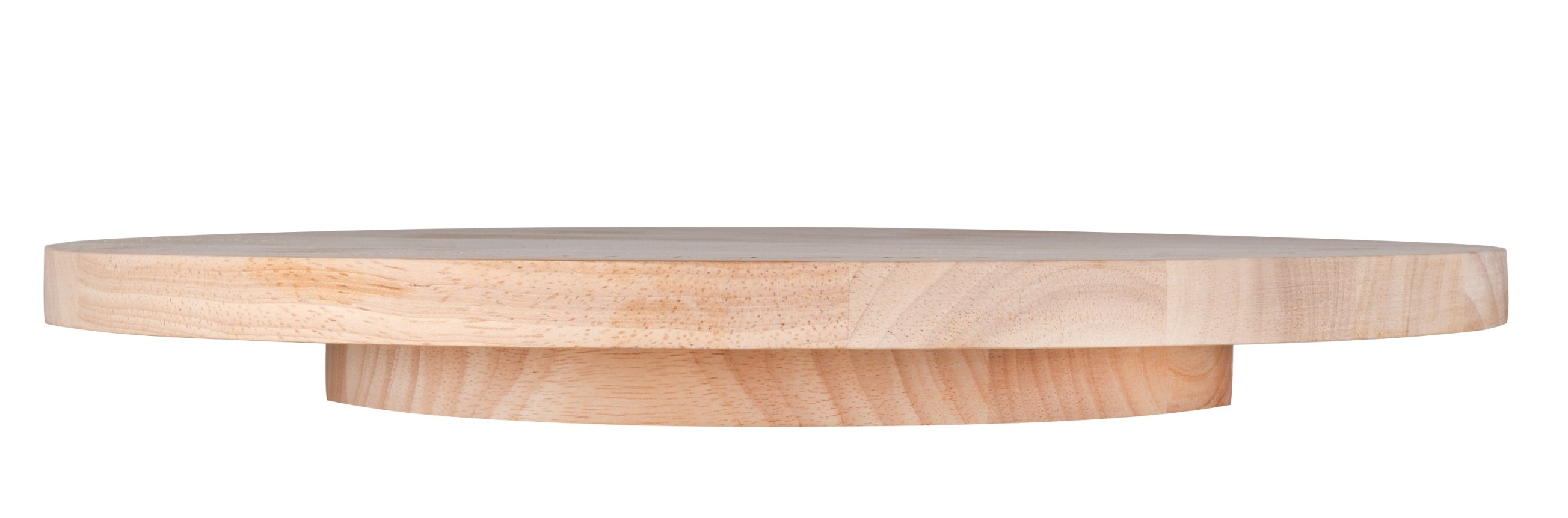 Holz Drehplatte "Rundum Glücklich Räder" für Tischdekoration und Servieren von Speisen.