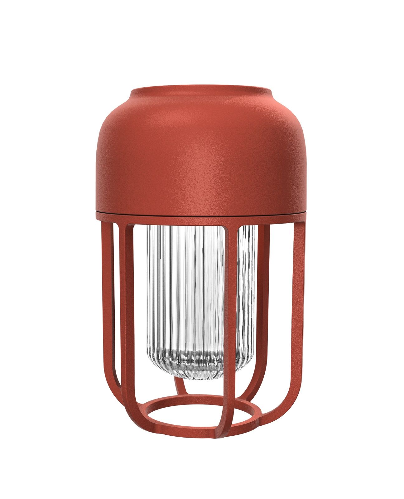 Houe LIGHT No.1 Akkuleuchte in Cayenne: Solarbetriebene Lampe für Innen und Außen.