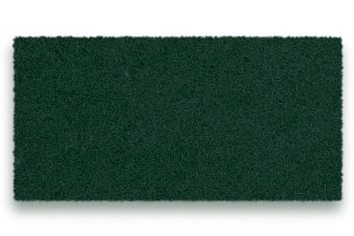 Detailaufnahme eines grünen Filz-Elements für den Welle Paravent von Hey Sign, Schallschutz Raumteiler.