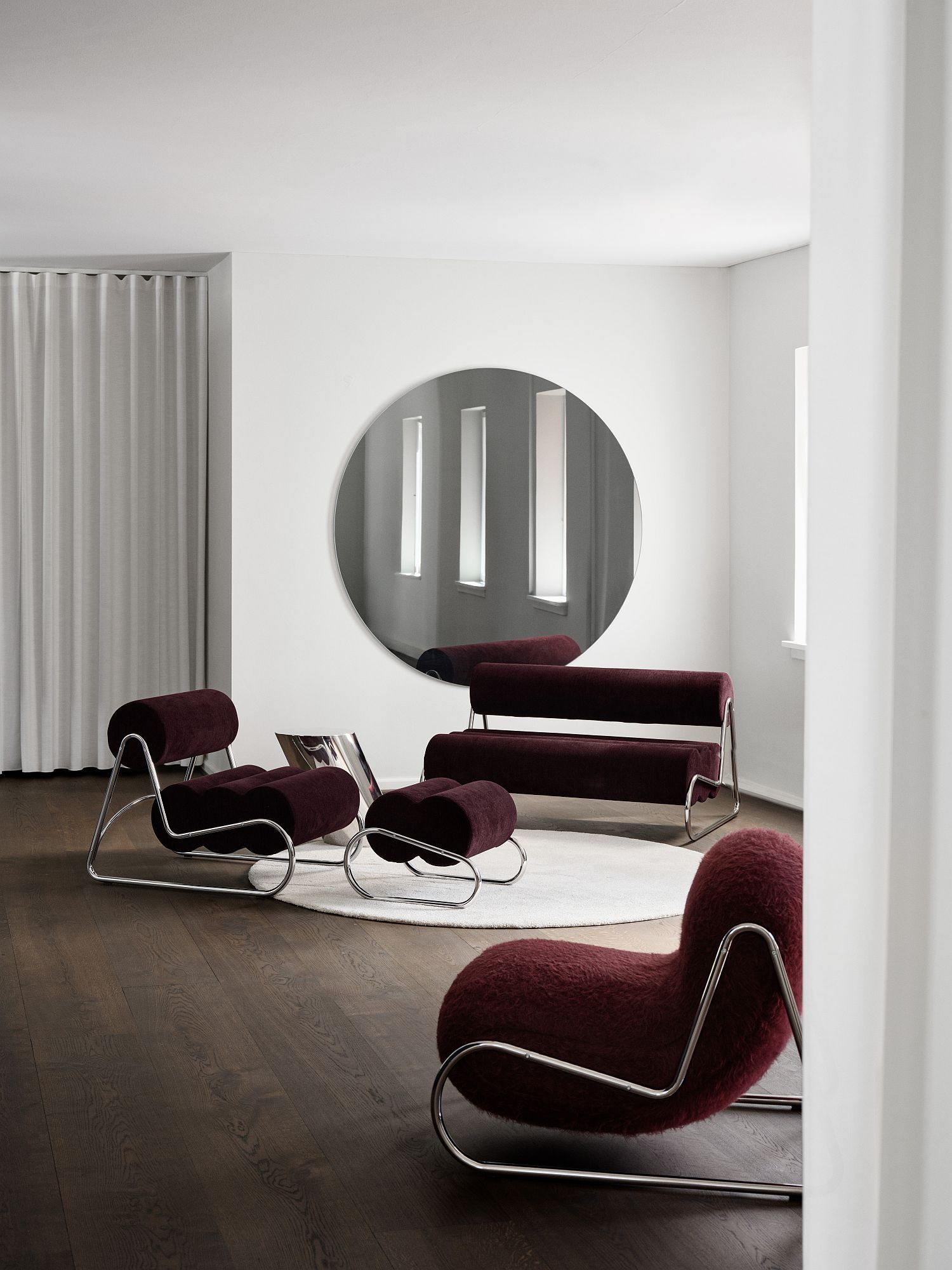 Fave Sofa 2-Sitzer Gestell schwarz Norr11