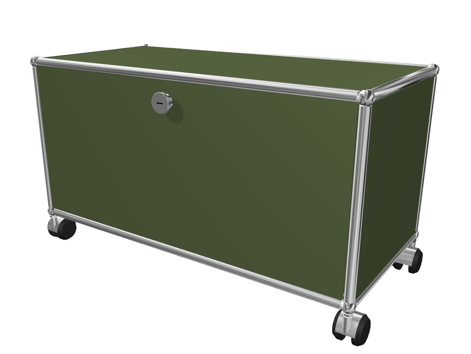 USM Haller TV-/Hi-Fi-Möbel Olivgrün