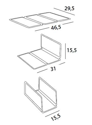Network Bücherregal Casamania Horm