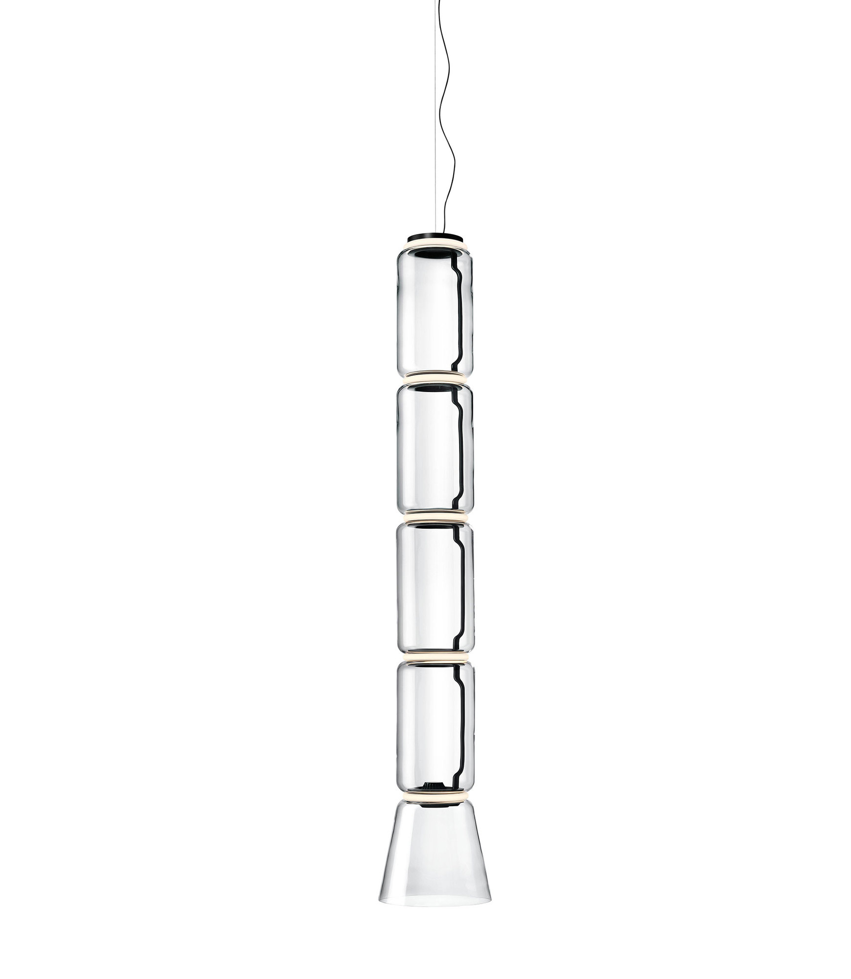 Noctambule Suspension Pendelleuchte Flos Hx217 cm