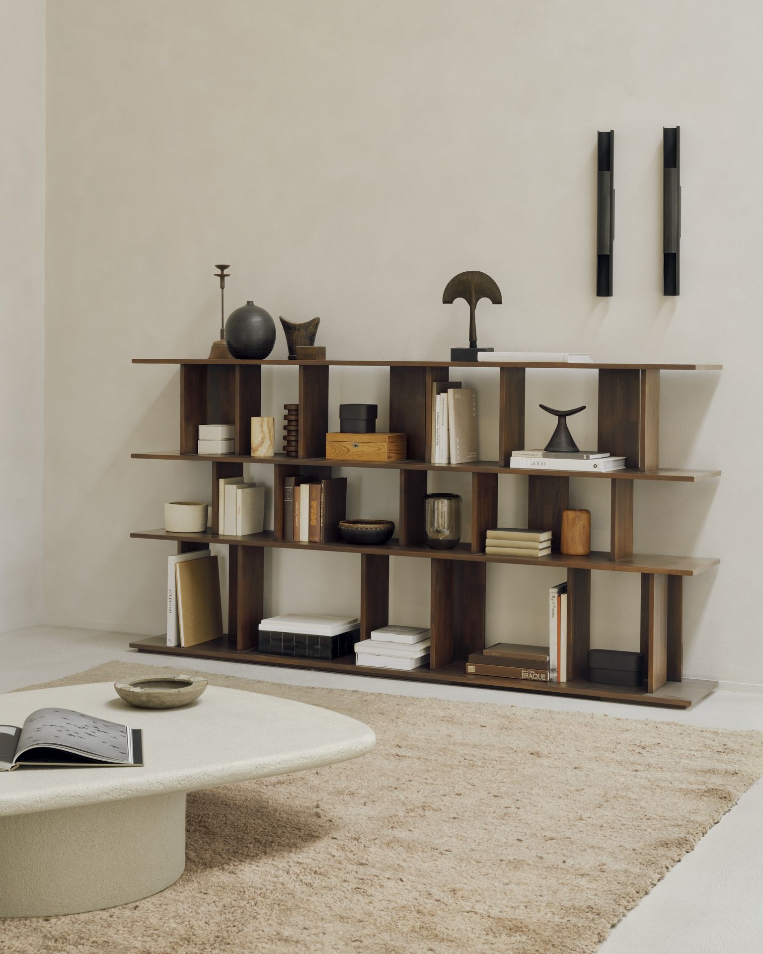 Irregular Regal Teak dunkelbraun Ethnicraft