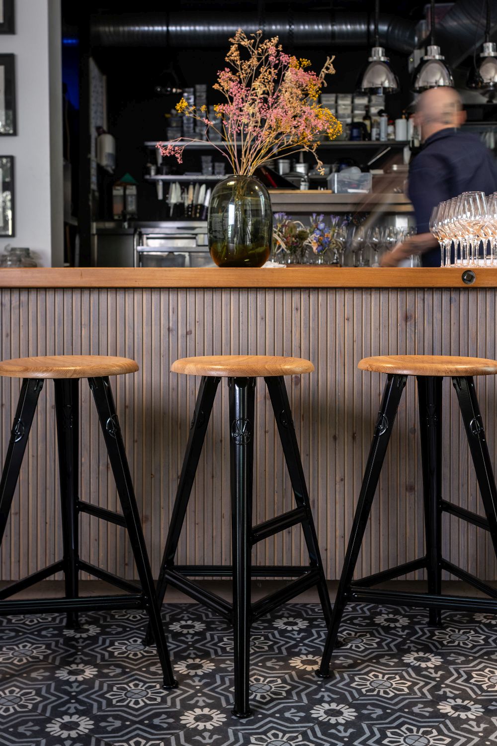 Schemel - Model I 75 cm Barhocker Rowac 