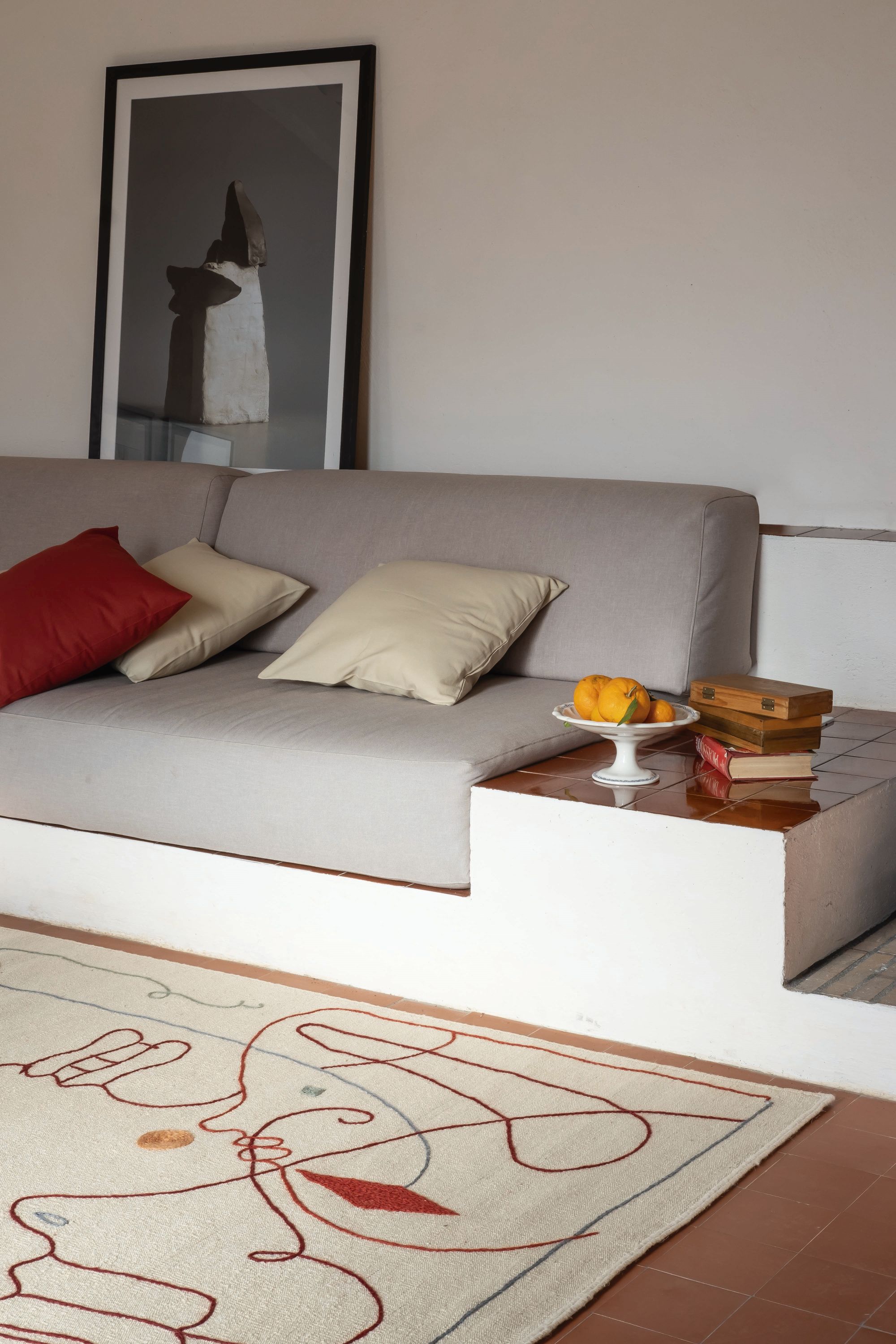 Silhouette Teppich Indoor Nanimarquina