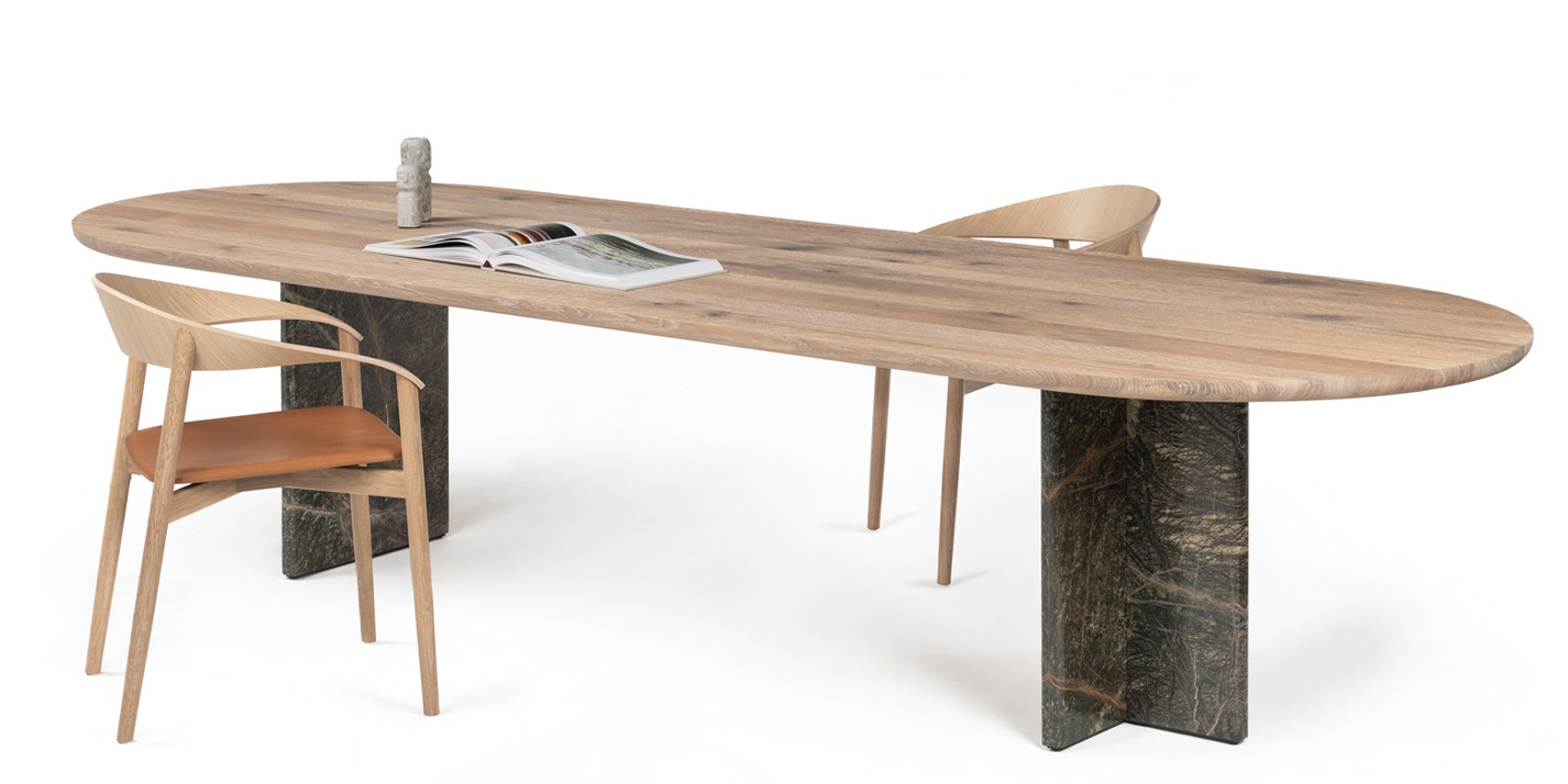 BC17 T-Rox Tisch oval Esstisch Janua 