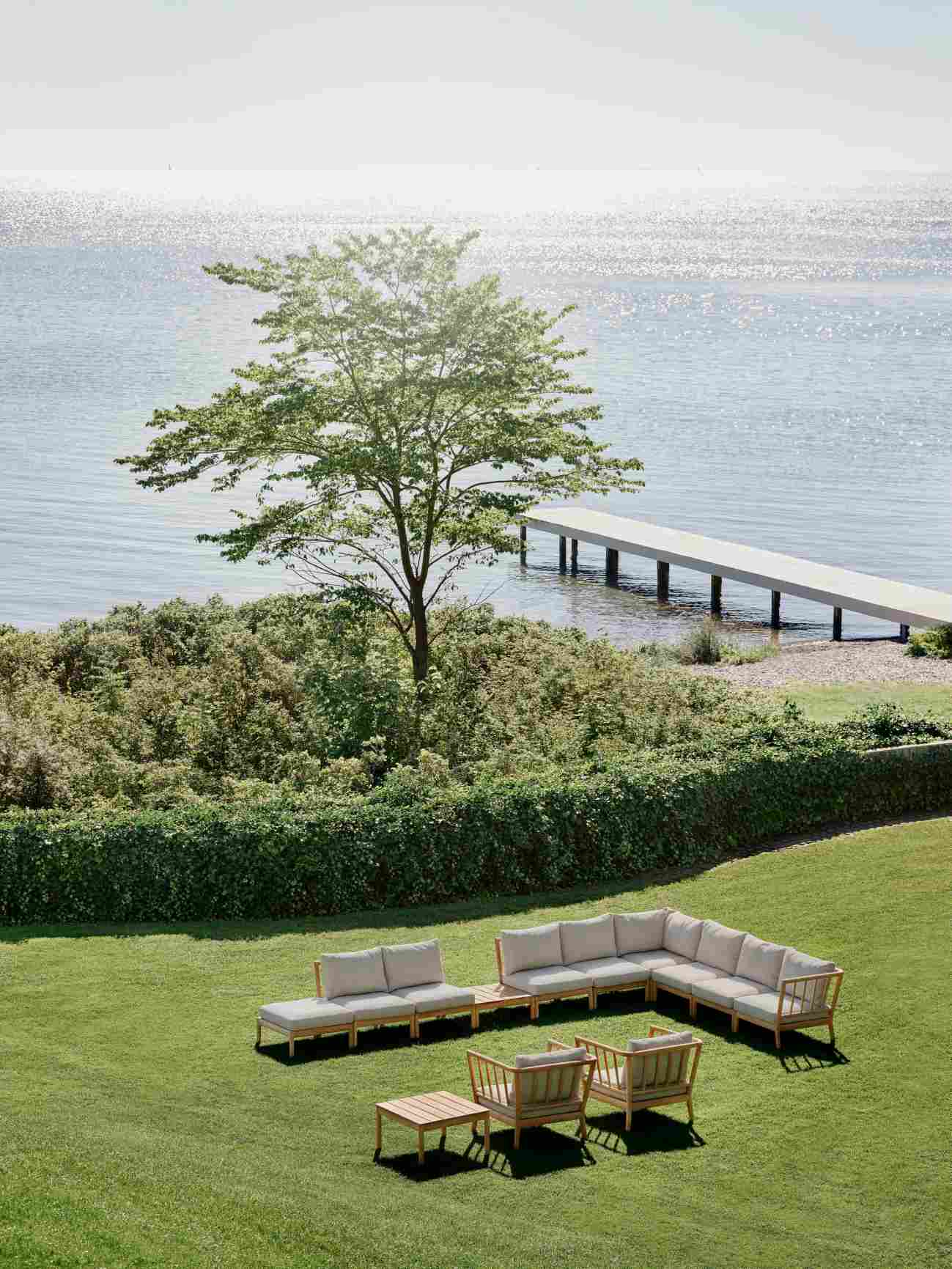 Tradition End Modul Sofa Outdoor Skagerak by Fritz Hansen