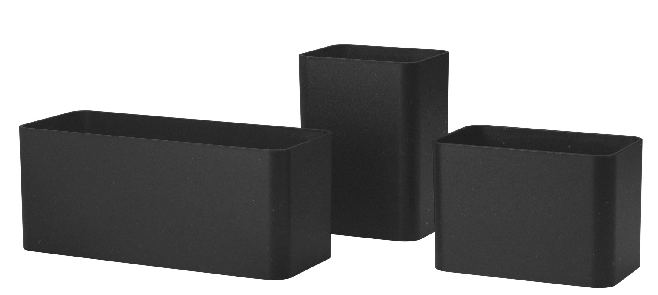 Organizers Aufbewahrungsboxen String Furniture Schwarz