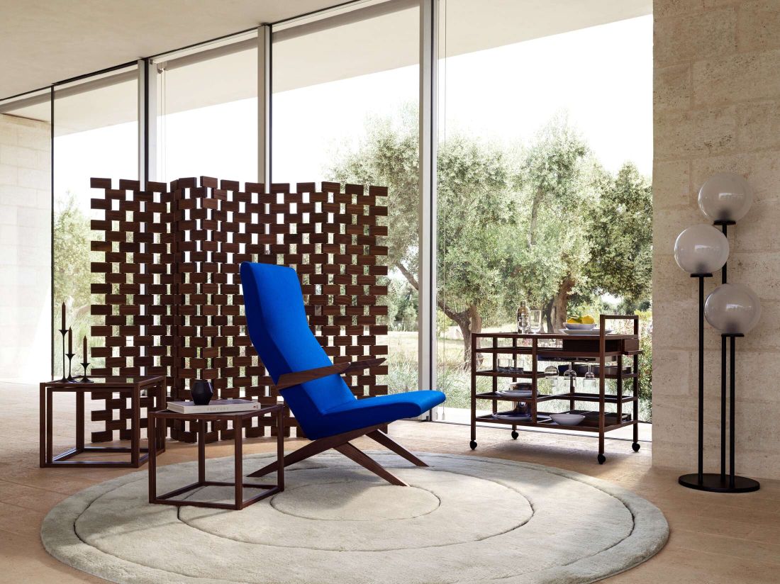 537 Paravent Ambassade Raumteiler Cassina