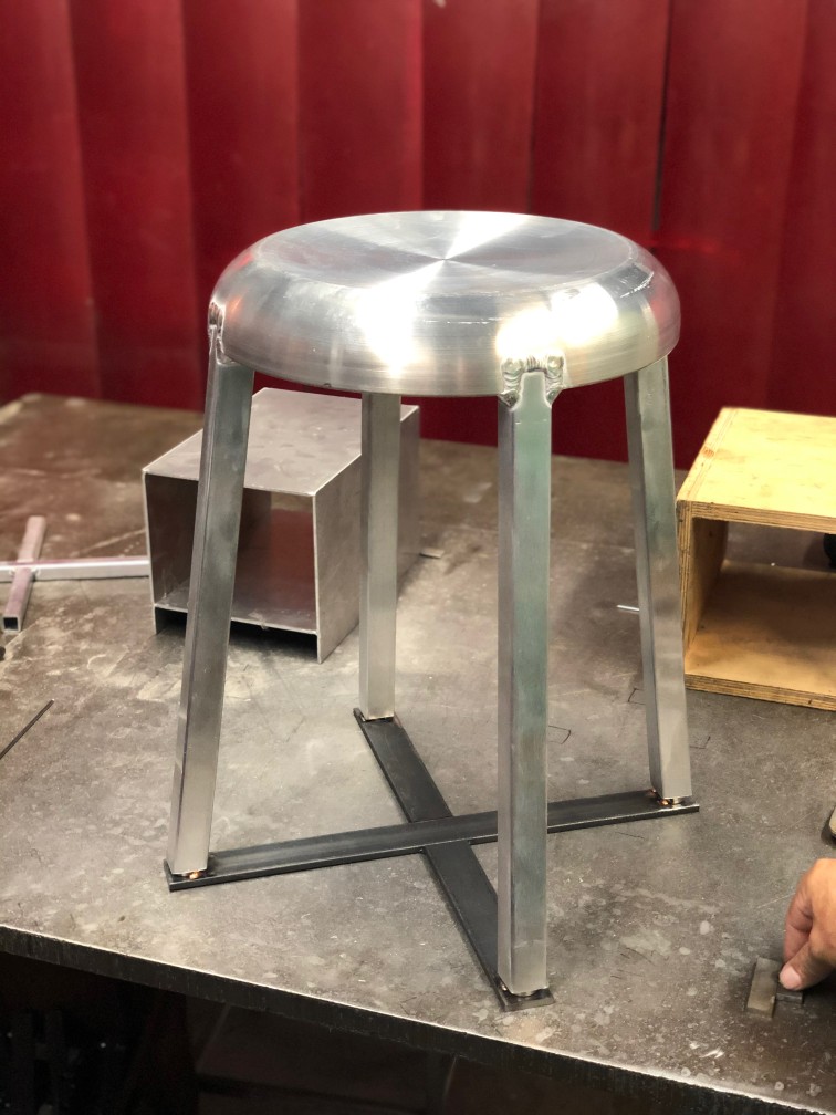 Za Stool Hocker Emeco