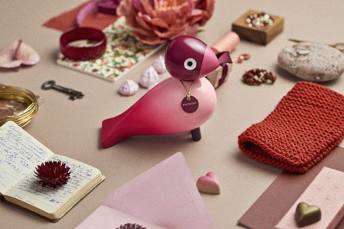 Story Bird Passion Vogel-Holzfigur Kay Bojesen