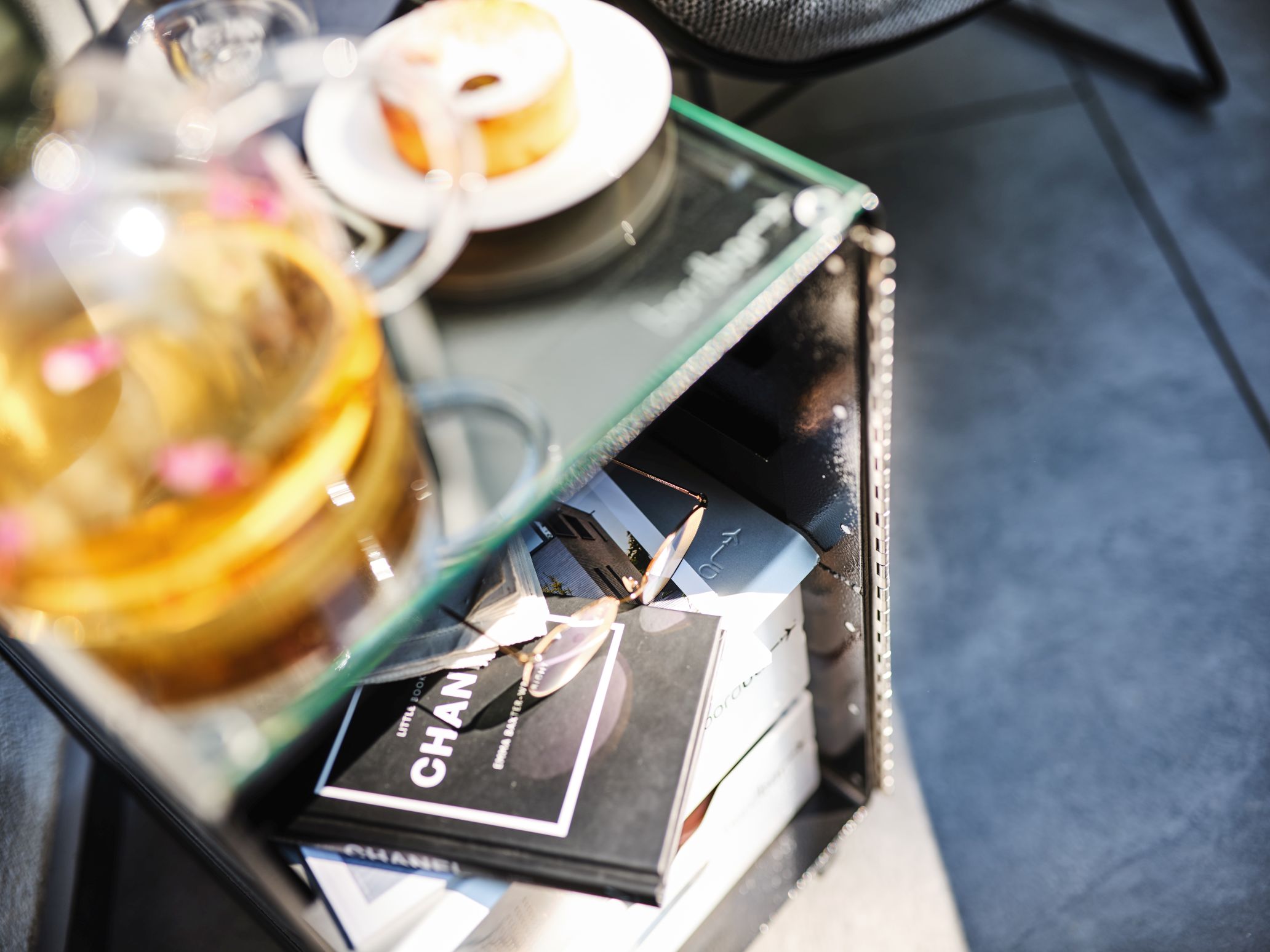 Box Kaffeetisch Equipment Set Zubehör Bordbar