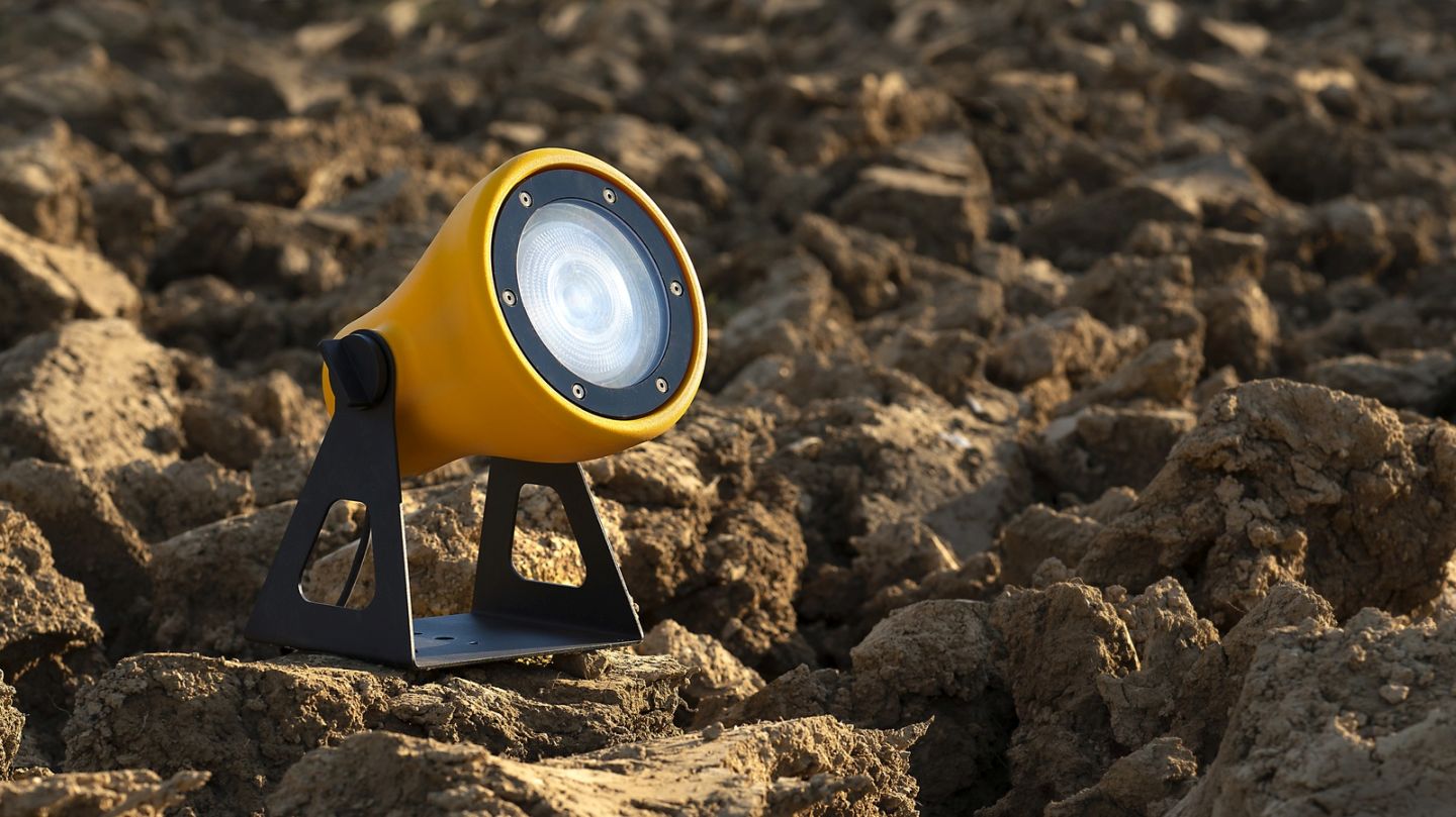 Mini Frog Outdoor Leuchte Gelb Martinelli Luce