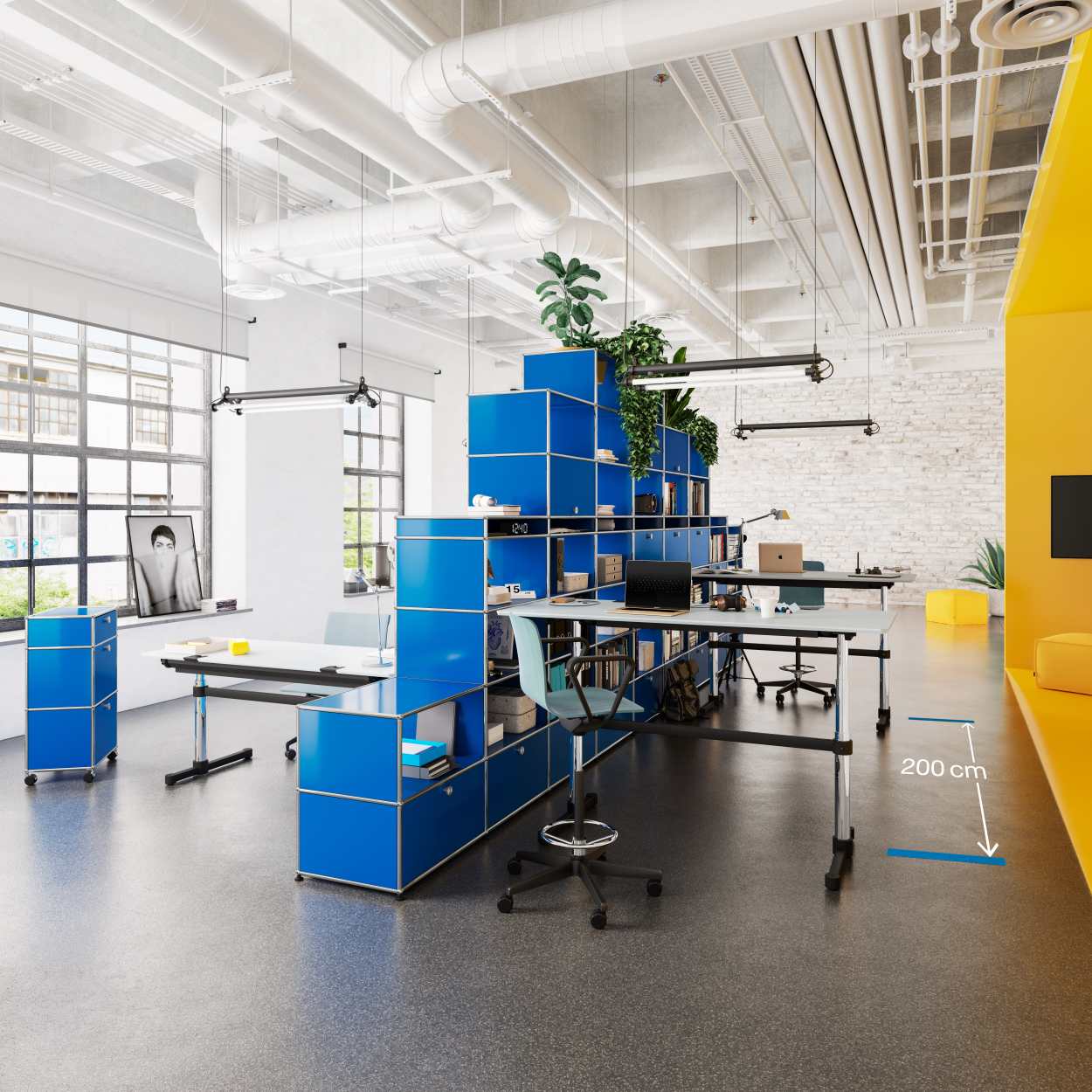 USM Haller Kitos M Schreibtisch QUICK SHIP