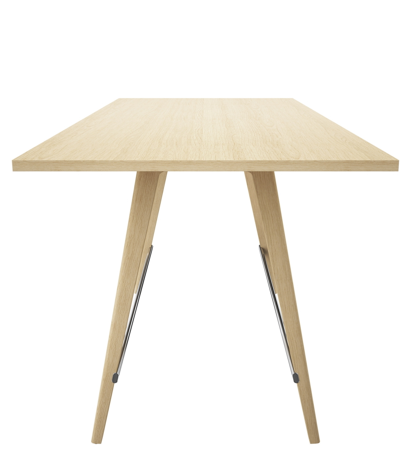 1510 Thonet Stehtisch aus hellem Holz, moderne Büromöbel für ergonomisches Arbeiten.