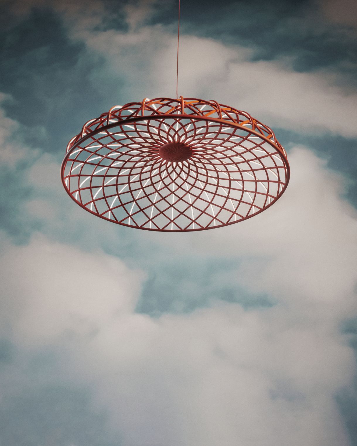 Skynest S Pendelleuchte Flos Anthrazit