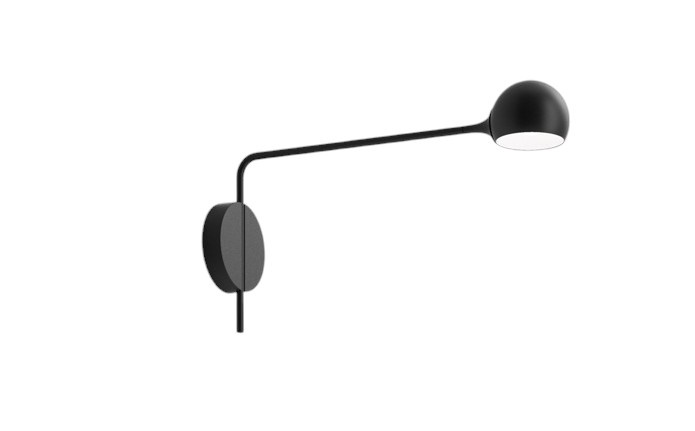 Ixa Wandleuchte anthrazit Artemide
