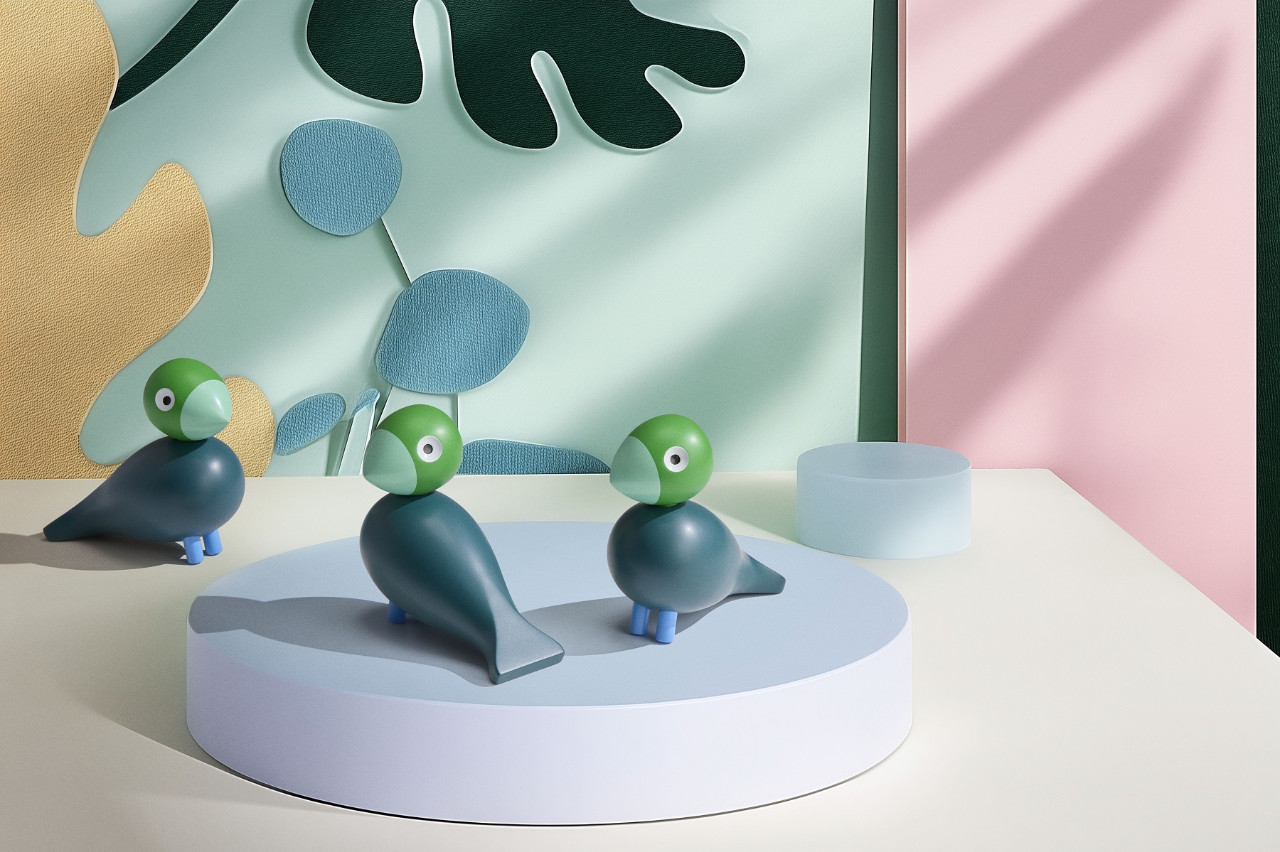 Birk Year Bird 2026 H12.5 cm Dunkelgrün LIMITED EDITION Kay Bojesen