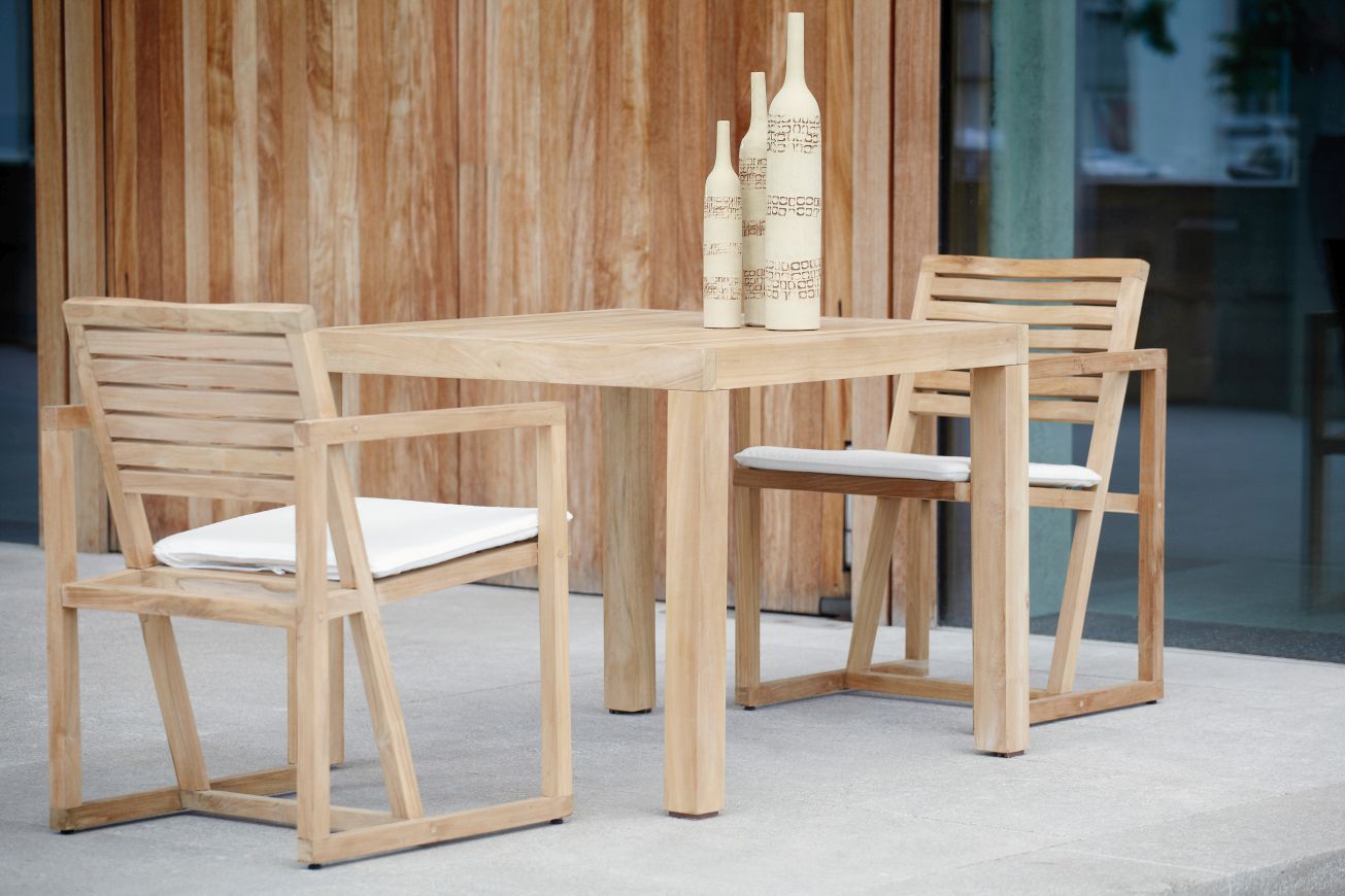 Timber Armlehnsessel Natur Outdoor Jan Kurtz
