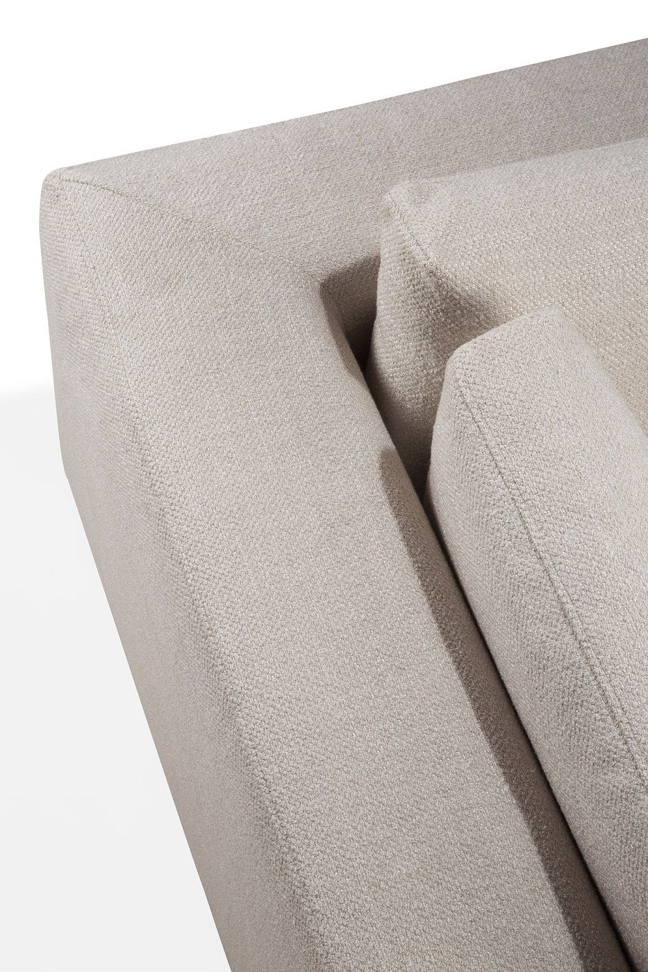 Mellow Sofa Ecke Ivory Stoff Ethnicraft