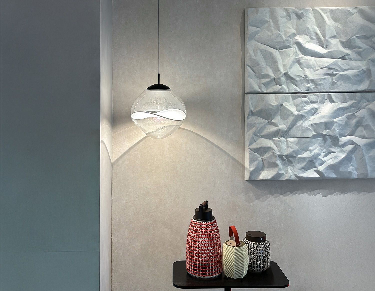 Aether Suspension lamp Pendelleuchte Lumina