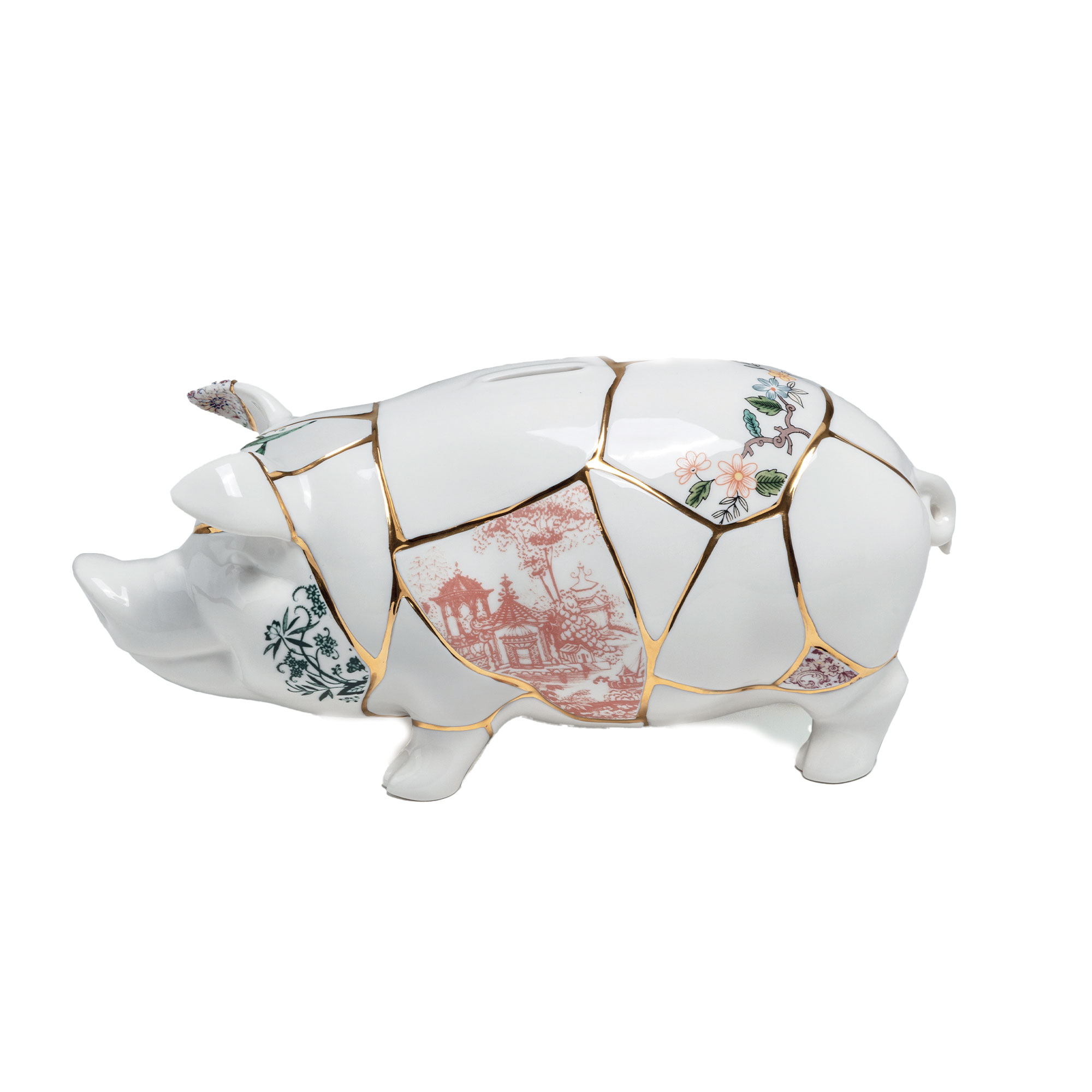 Kintsugi Moneybox Spardose Piggy Bank Seletti
