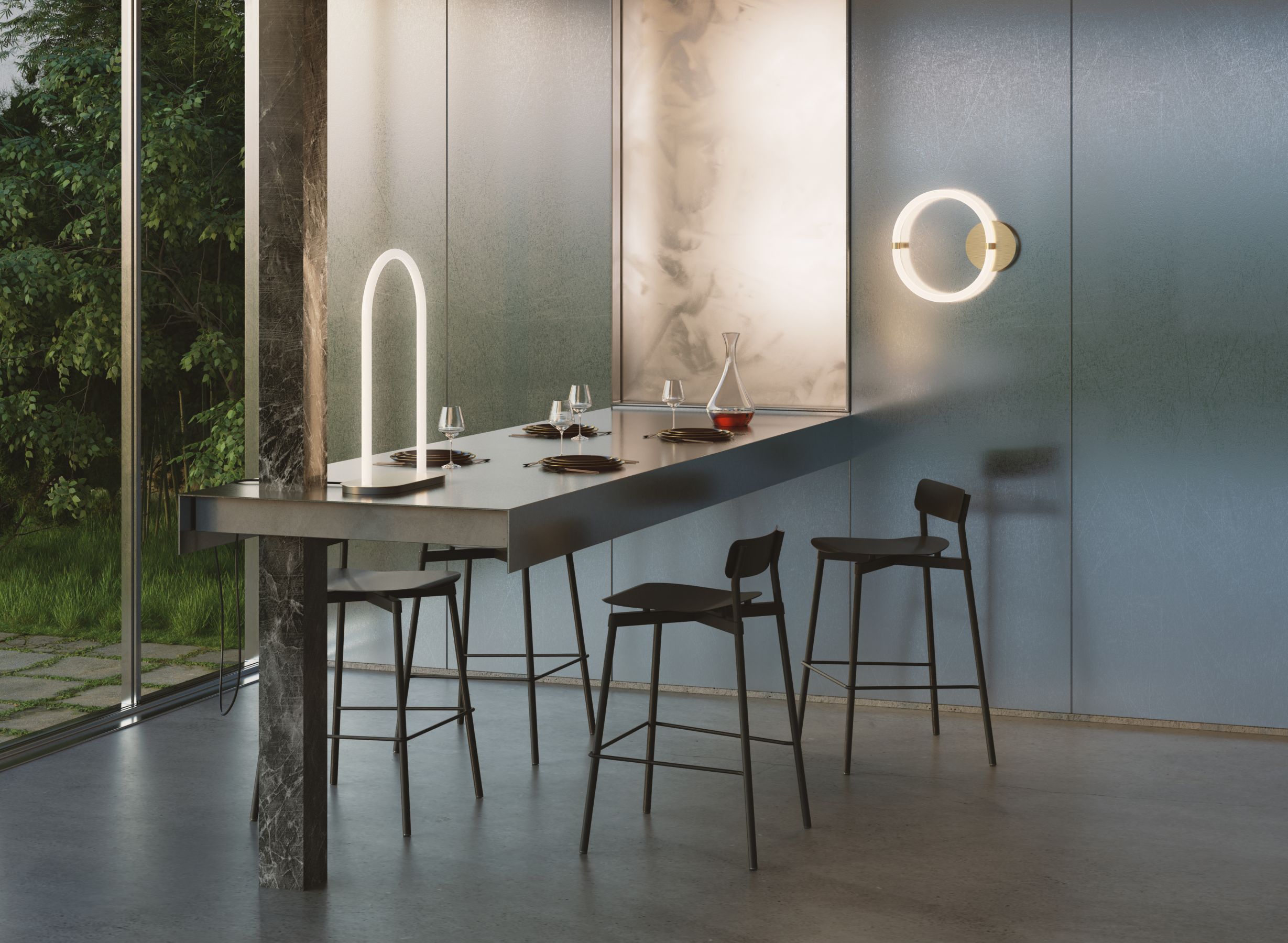 Fromme Barstool Barhocker H 75 cm Petite Friture 