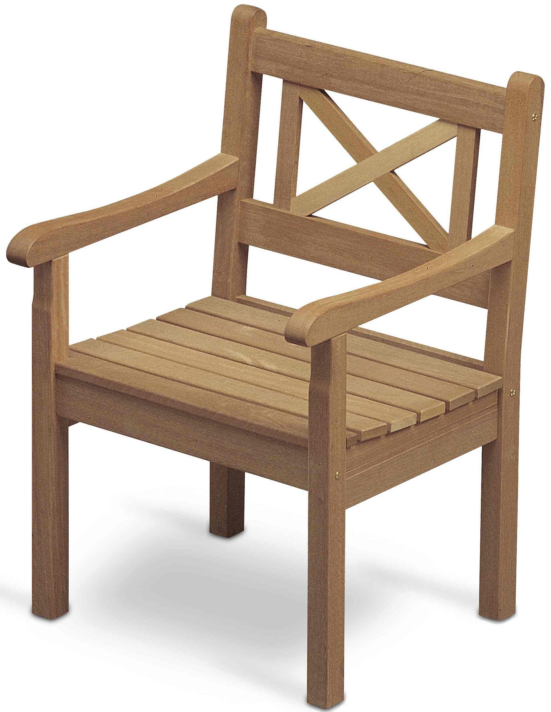 Skagen Gartenstuhl aus Teakholz von Skagerak by Fritz Hansen für den Außenbereich.