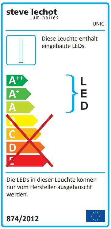 Unic LED Floor lamp Stehleuchte stele