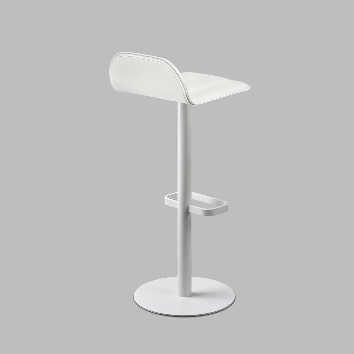 Dave Barhocker Kunstleder weiß - statisch Moree