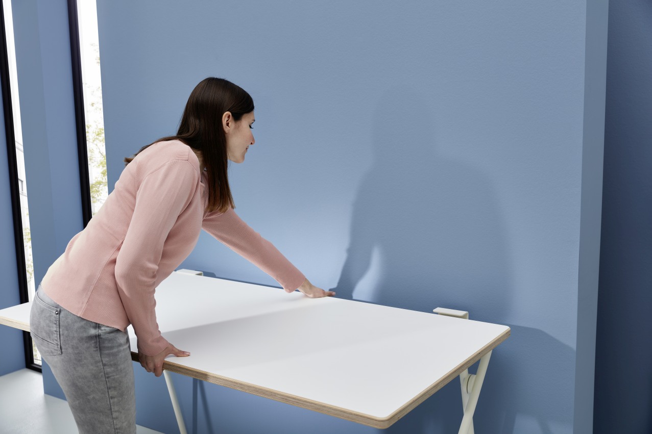 Plato klappbar Sekretär / Schreibtisch Müller Möbelwerkstätten