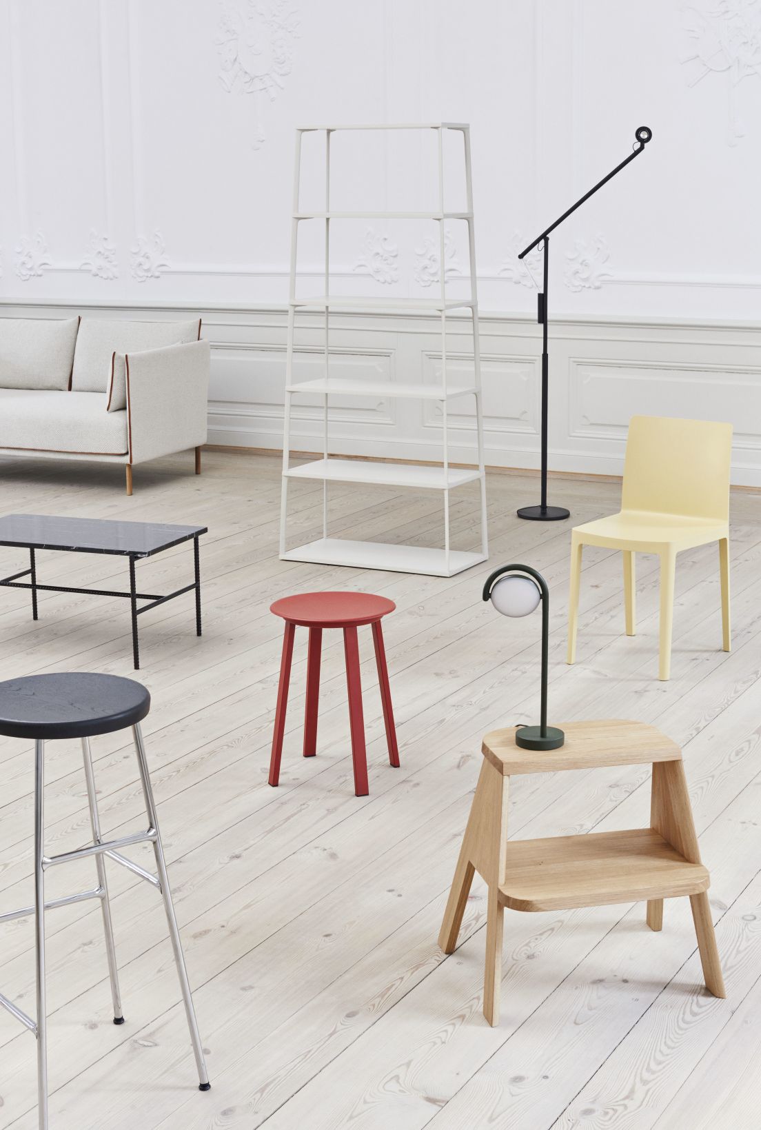 Cornet Bar Stool High Barhocker H 75 cm Hay 