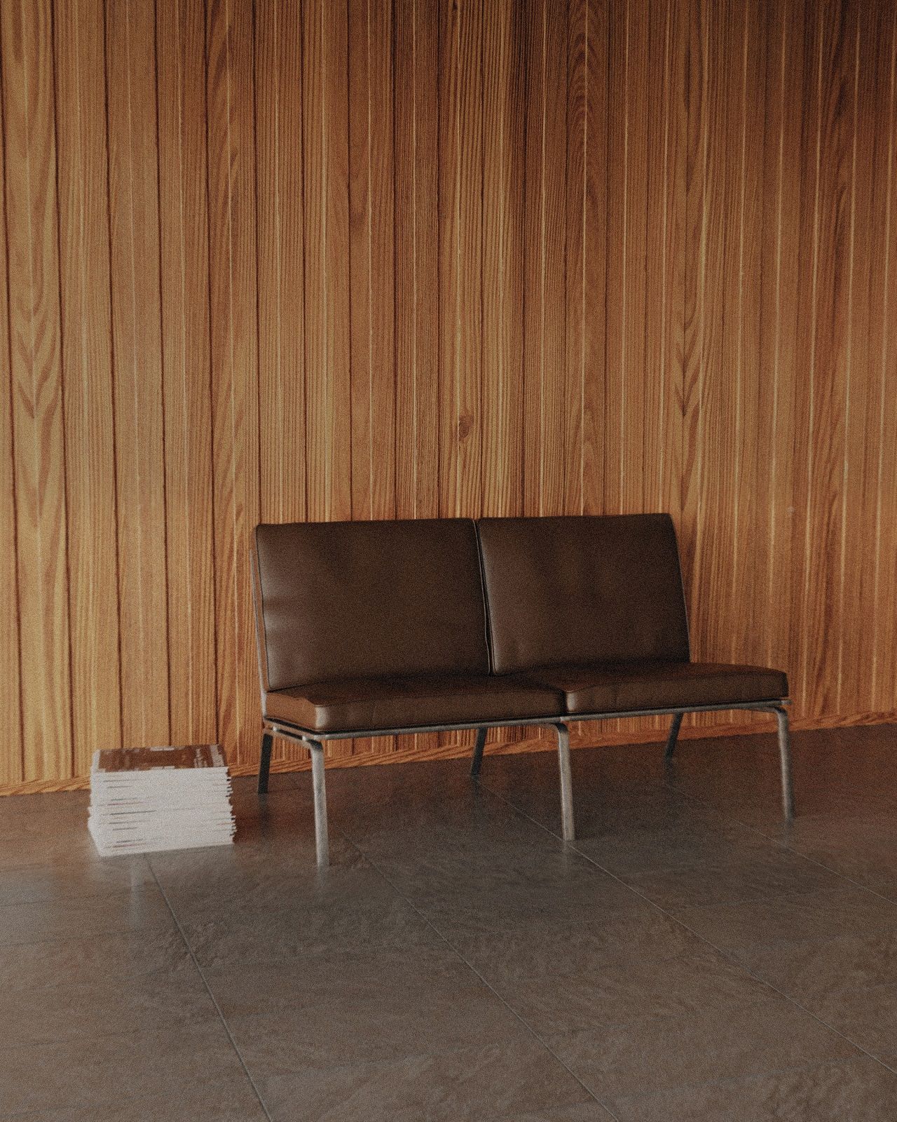 Man Couch Sofa 2-Sitzer NORR11