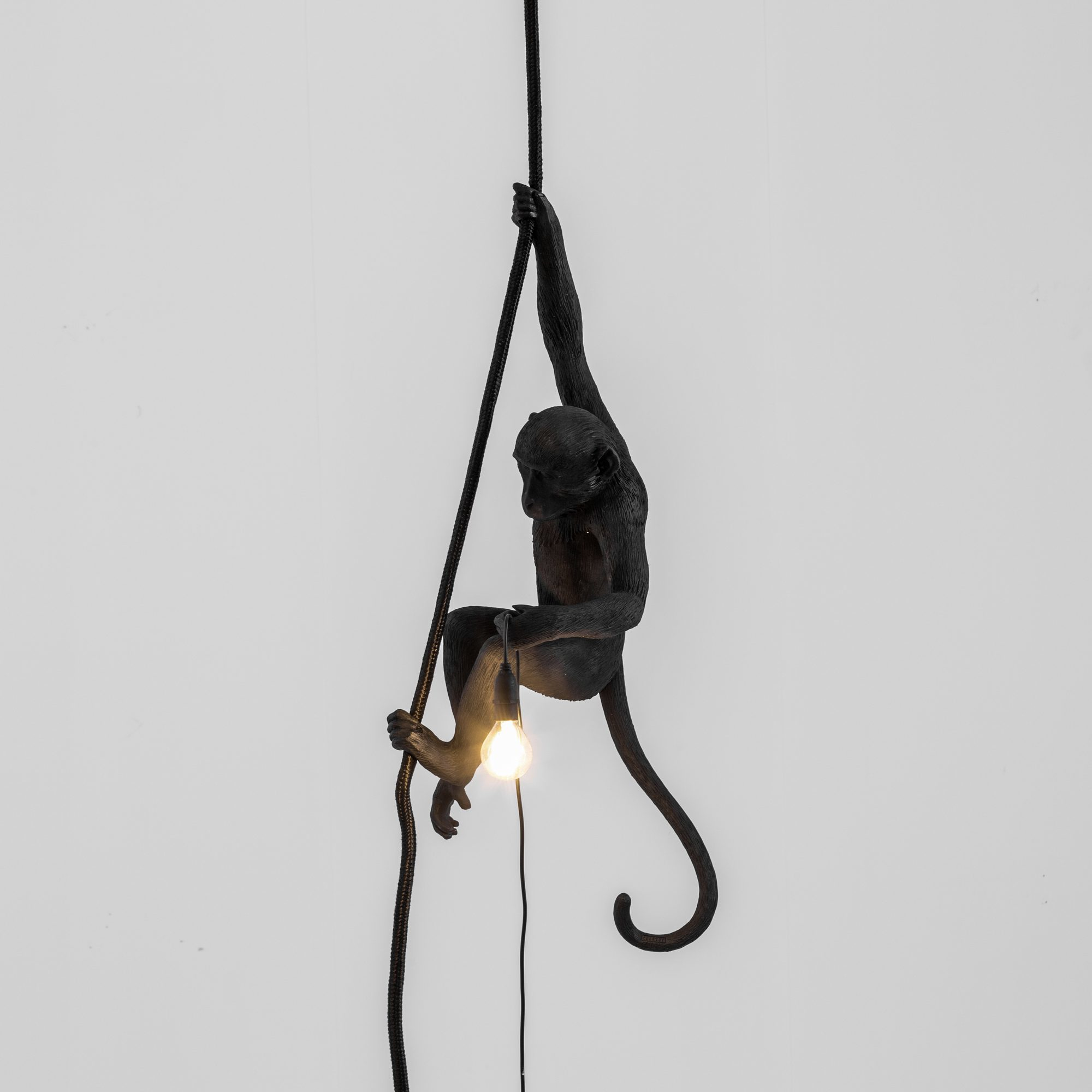 Monkey Lamp Black Pendelleuchte Seletti EINZELSTÜCK