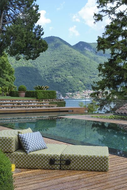 Trix Outdoor Chaise Longue / Liege / Sofa Obi Check Kartell