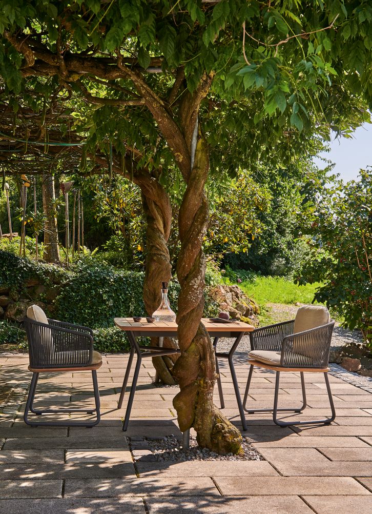 Denia Outdoor Esstisch Teak Weishäupl