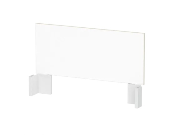 Modernes, minimalistisches Kopfteil für Bett, ideal für stilvolle Schlafzimmergestaltung.