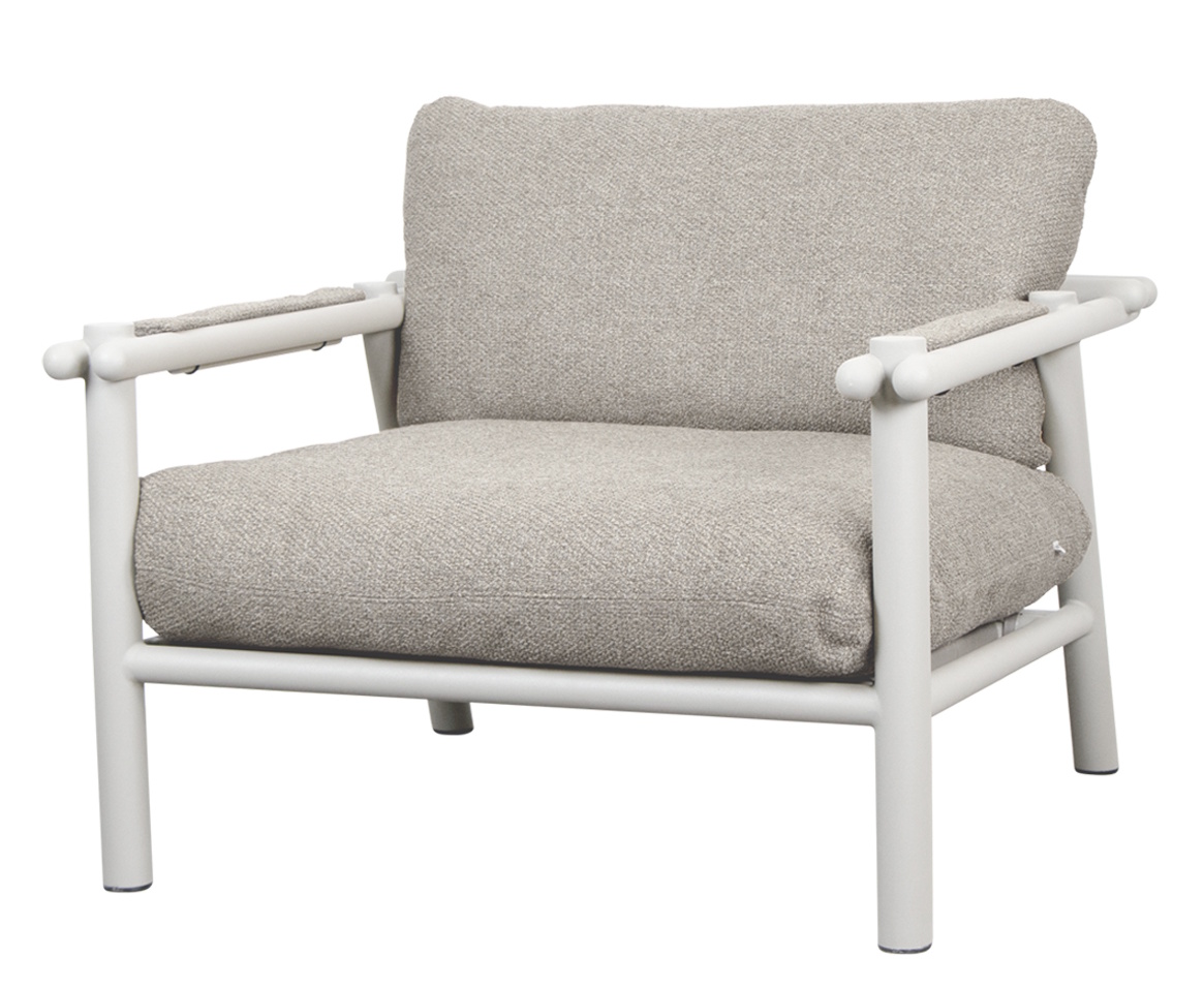 Sticks Lounge Chair Sessel Outdoor Cane-Line Gestell sand / Kissen Desert sand