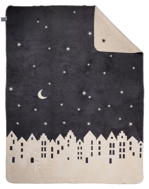 Decke Gross Winterstadt Räder