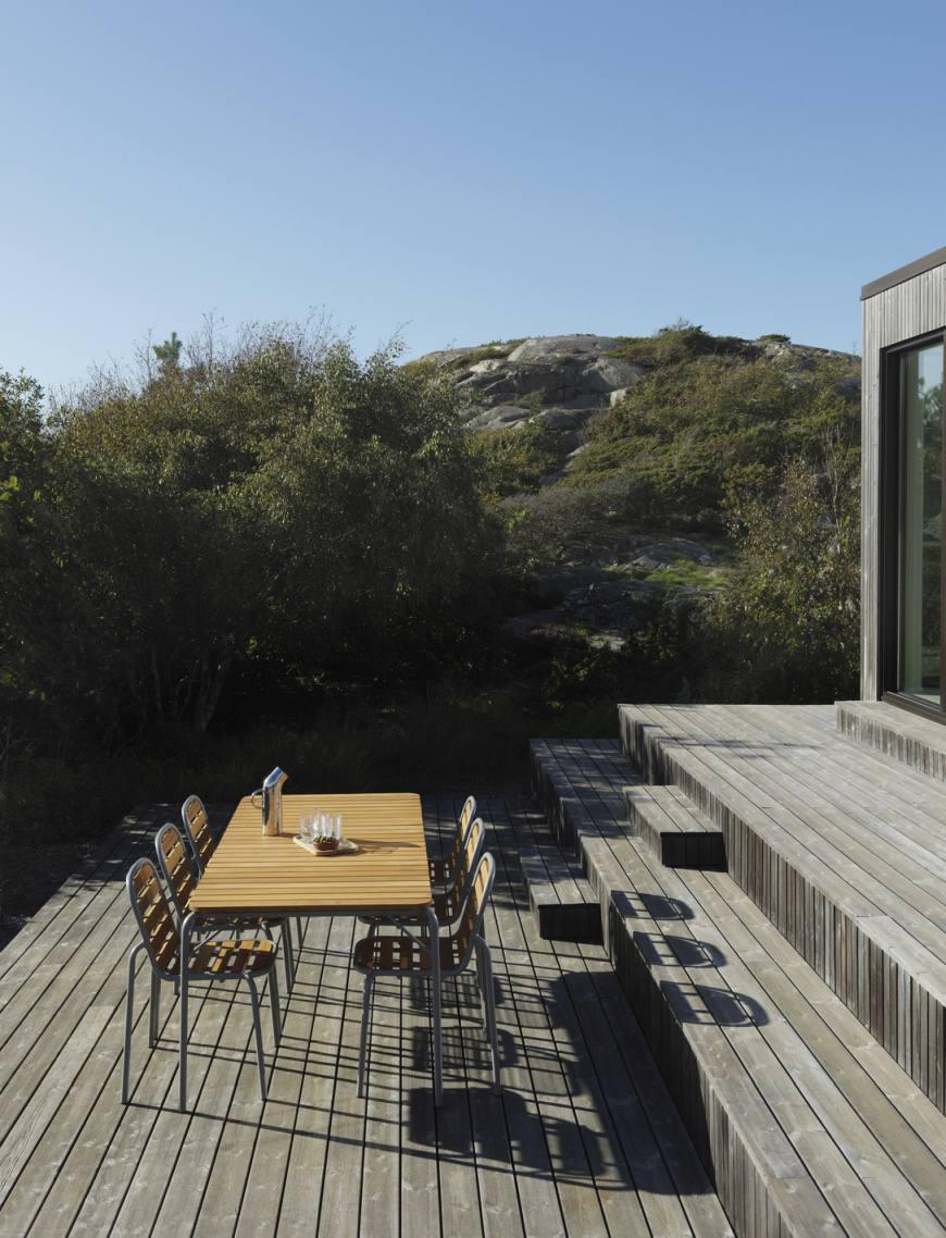 Vig Chair Wood Stuhl Outdoor Normann Copenhagen