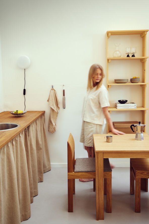 Beam Wandregal mit 5 Fächern Form & Refine