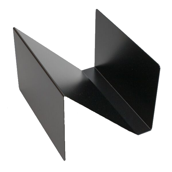 Schwarzer ZS01 L Zeitungsständer Stadie aus Metall, moderner Zeitschriftenhalter für Wohnzimmer und Büro.