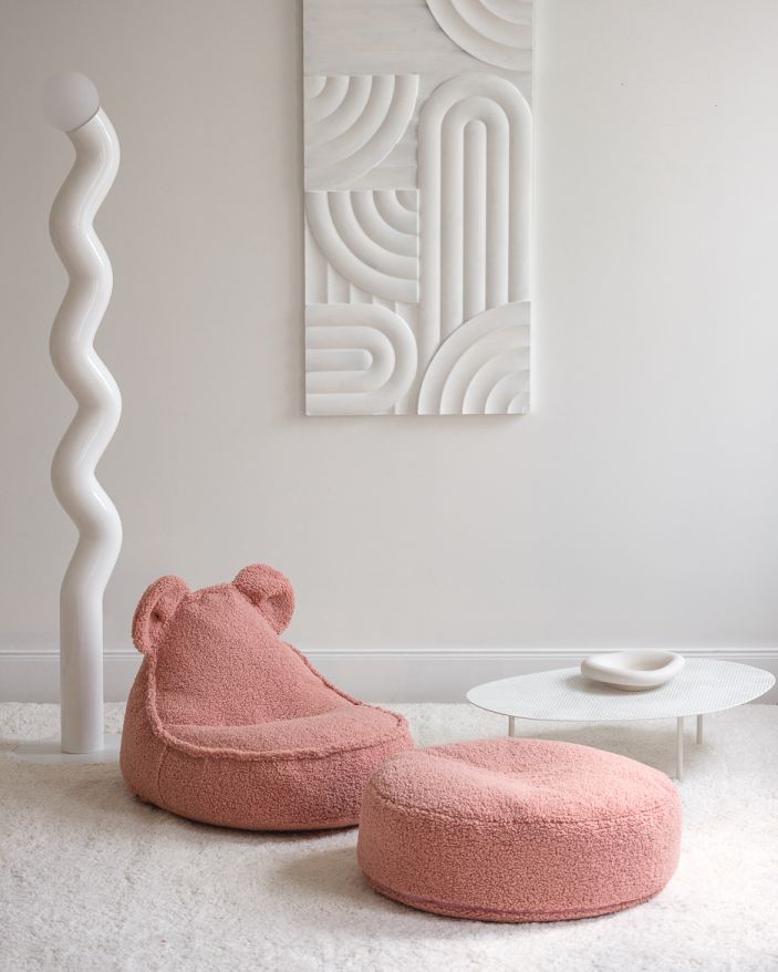 Kinder Ottomann Fußstütze Guave Wigiwama